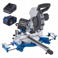 Akumuliatorinis skersinio pjovimo kampinis pjūklas Scheppach BC-HM216-X – SET L 1x4Ah